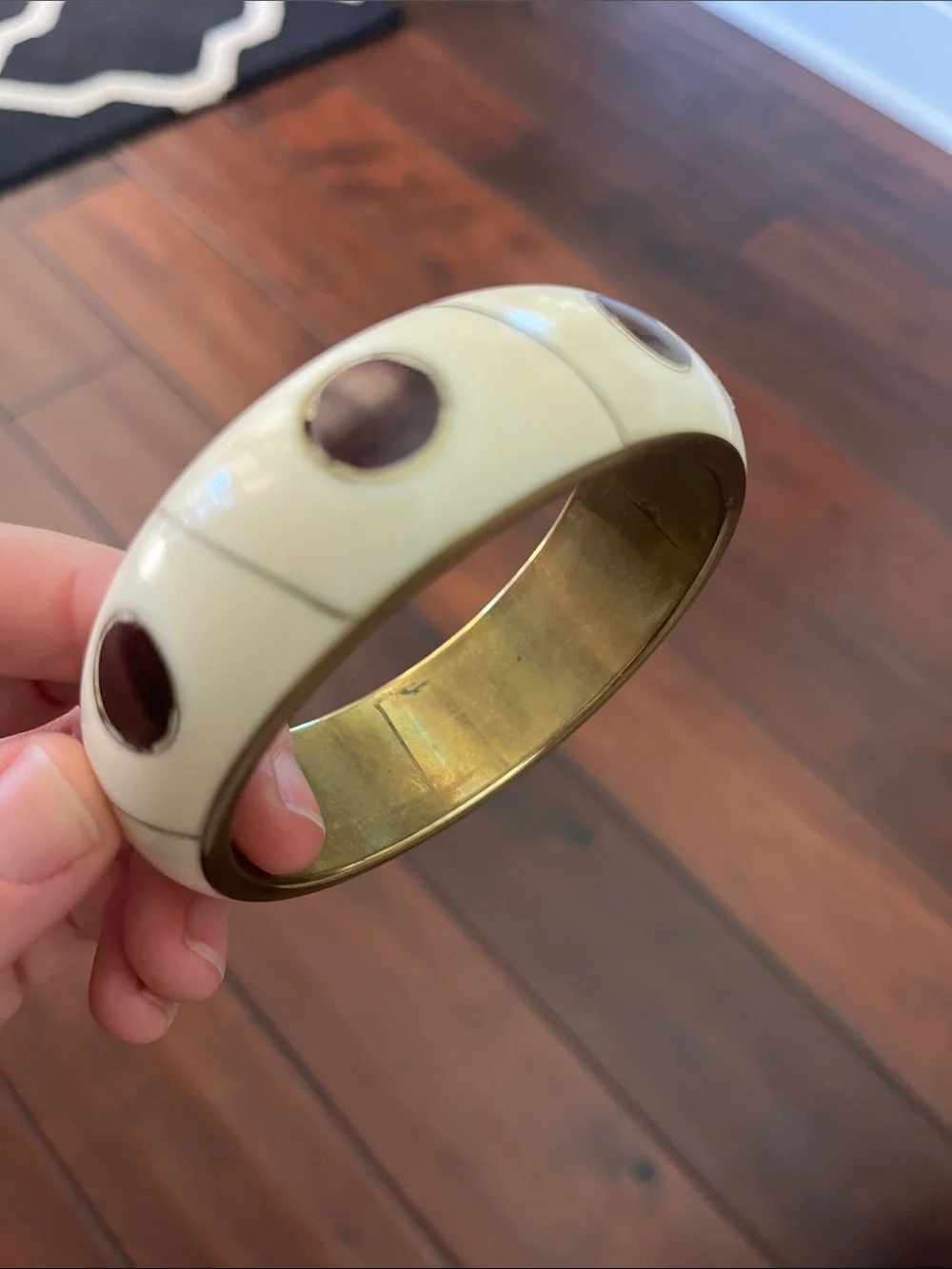 Handcrafted Reptile Bracelets Set in Brown, Yellow, and Cream